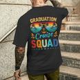 Graduation Cruise Squad 2024 Cruising Graduation Trip Men's T-shirt Back Print Gifts for Him
