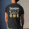 Grandma Of The Notorious One 1St Birthday School Hip Hop Men's T-shirt Back Print Gifts for Him