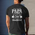 Grandpa Grandfather Top They Call Me Papa Mens Back Print T-shirt Gifts for Him