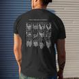 Great Beards Of Science Shirt Mens Back Print T-shirt Gifts for Him