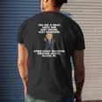Great Dad Donald Trump Father's Daygag Present Mens Back Print T-shirt Gifts for Him