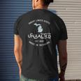 Great Lakes State Unsalted Est 1837 Made In Michigan Mens Back Print T-shirt Gifts for Him