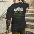 Green Is Not A Creative ColorMen's T-shirt Back Print Funny Gifts