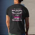 Guardian Angel Was Having You As My Daddy Mens Back Print T-shirt Gifts for Him