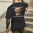 Guten Morgen Ganz Thin Ice Guten Morgen Ganz Thin Ice Black T-Shirt mit Rückendruck Geschenke für Ihn