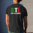 Gym Tan Laundry Gtl New Jersey Garden Nj Shore Italian Flag Mens Back Print T-shirt Gifts for Him
