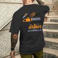 Hart Hardener Landscape Gardener Horticulture Garden T-Shirt mit Rückendruck Geschenke für Ihn