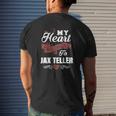 My Heart Belongs To Jax Teller Mens Premium T-Shirt Mens Back Print T-shirt Gifts for Him