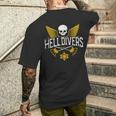Hell Of Divers Helldiving Lovers Costume Outfit Cool Men's T-shirt Back Print Gifts for Him