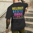 Helmut Beste Mann 100 Jahre Garantie Mallorca Party Schwarz Kurzärmliges Herren-T-Kurzärmliges Herren-T-Shirt Geschenke für Ihn