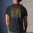 Here's A Last Minute Father's Day From Your Son Mens Back Print T-shirt Gifts for Him