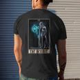 The Hermit Tarot Card Gothic Halloween Grim Reaper Mens Back Print T-shirt Gifts for Him