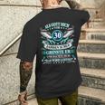 Herren Als Gott Michor 30 Jahen Krinste Er 30Th Birthday S T-Shirt mit Rückendruck Geschenke für Ihn