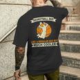 Herren Basketballer Papa Korbleger Dunkingater Basketball T-Shirt mit Rückendruck Geschenke für Ihn