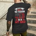 Herren Unterschätzen Niemals Old Manietnam-Veteran Papa Opa T-Shirt mit Rückendruck Geschenke für Ihn