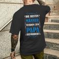 Herren Zum Papa Befördert Papa Familie T-Shirt mit Rückendruck Geschenke für Ihn