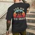 Hip Surgery Recovery Hip Replacement Recovery Men's T-shirt Back Print Gifts for Him