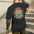 Hombre Padrino Nivel Desbloqueado Regalo Padrino Camiseta Hombre Estampado Espalda Regalos para él