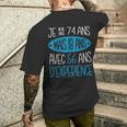 Homme Anniversaire 74 Ans Idée Cadeau Original Drôle T-shirt imprimé au dos Cadeaux pour lui