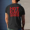 Hot Dad Summer Father's Day Summer Mens Back Print T-shirt Gifts for Him