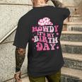 Howdy Its My Birthday Men's T-shirt Back Print Gifts for Him