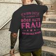 Ich Bin Die Legendäre Böse Alte Frau Kurzärmliges Herren-T-Kurzärmliges Herren-T-Shirt in Schwarz Geschenke für Ihn