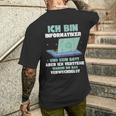 Ich Bin Informatiker Und Kein Gott Ich Bin Informatiker T-Shirt mit Rückendruck Geschenke für Ihn