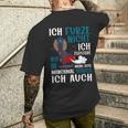 Ich Furze Nicht Ich Whisperere Nur Furz Pupsender Monkey S T-Shirt mit Rückendruck Geschenke für Ihn