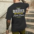I’M An Farhan And That’S My Superpower Family Name Farhan Men's T-shirt Back Print Gifts for Him
