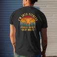 I'm Into Fitness Turkey In My Mouth Thanksgiving Day Men's T-shirt Back Print Gifts for Him