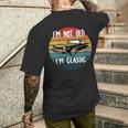 I'm Not Old I'm Classic Car Geburtstag Papa Opa Herren Damen Mit-Ausschnitt T-Shirt mit Rückendruck Geschenke für Ihn