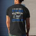 I'm Not The Step-Dad I'm The Dad Who Stepped Up Father Mens Back Print T-shirt Gifts for Him