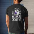 I'm A Restorative Aide I Don't Stop When I'm Tired I Stop When I'm Done Job Shirts Mens Back Print T-shirt Gifts for Him