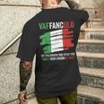 Italy Italian Sicilyaffanculo T-Shirt mit Rückendruck Geschenke für Ihn