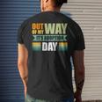 Out Of My Way It's Adoption Day Men's T-shirt Back Print Gifts for Him