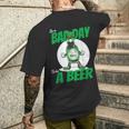 It's A Bad Day To Be A Beer St Patrick's Day Men's T-shirt Back Print Gifts for Him