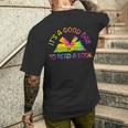 It’S A Good Day To Read A Book Lovers Library Reading Tiedye Men's T-shirt Back Print Gifts for Him