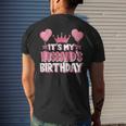 It's My Husband's Birthday Celebration Men's T-shirt Back Print Gifts for Him