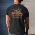 It's A Willie Thing You Wouldn't Understand Willie For Willie Mens Back Print T-shirt Gifts for Him