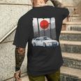 Jdm Skyline R32 Car Tuning Japón Rising Sun Drift Camiseta Hombre Estampado Espalda Regalos para él