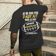 Je Ne Suis Pas Parf Ait Mais Je Suis Supporter Rochelais T-shirt imprimé au dos Cadeaux pour lui