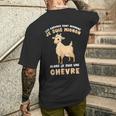 Je Suis Mignon Je Suis Une Chèvre T-shirt imprimé au dos Cadeaux pour lui