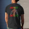Juneteenth June 19Th 1865 Juneteenth Black Freedom Day Flag Mens Back Print T-shirt Gifts for Him