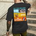 Just A Boy Who Loves Anime Ramen And Sketching Japan Anime Men's T-shirt Back Print Gifts for Him