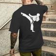 Karate Karateka T-Shirt mit Rückendruck Geschenke für Ihn