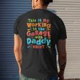 Kids This Is My Working In The Garage With Daddy Mechanic Mens Back Print T-shirt Gifts for Him