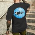 Killer Whale Orca T-Shirt mit Rückendruck Geschenke für Ihn