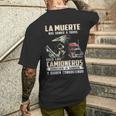 La Muerte Nos Sonríe A Todos Solo Los Camioneros Devuelven Camiseta Hombre Estampado Espalda Regalos para él