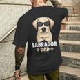 Labrador Dog Dad T-Shirt mit Rückendruck Geschenke für Ihn