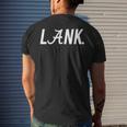 Lank Alabama Men's T-shirt Back Print Gifts for Him